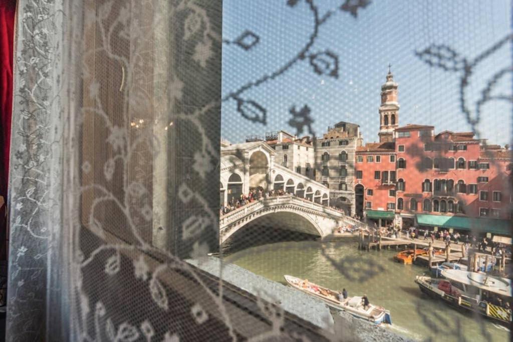 Rialto Apartment With Canal Grande View Venetië Buitenkant foto